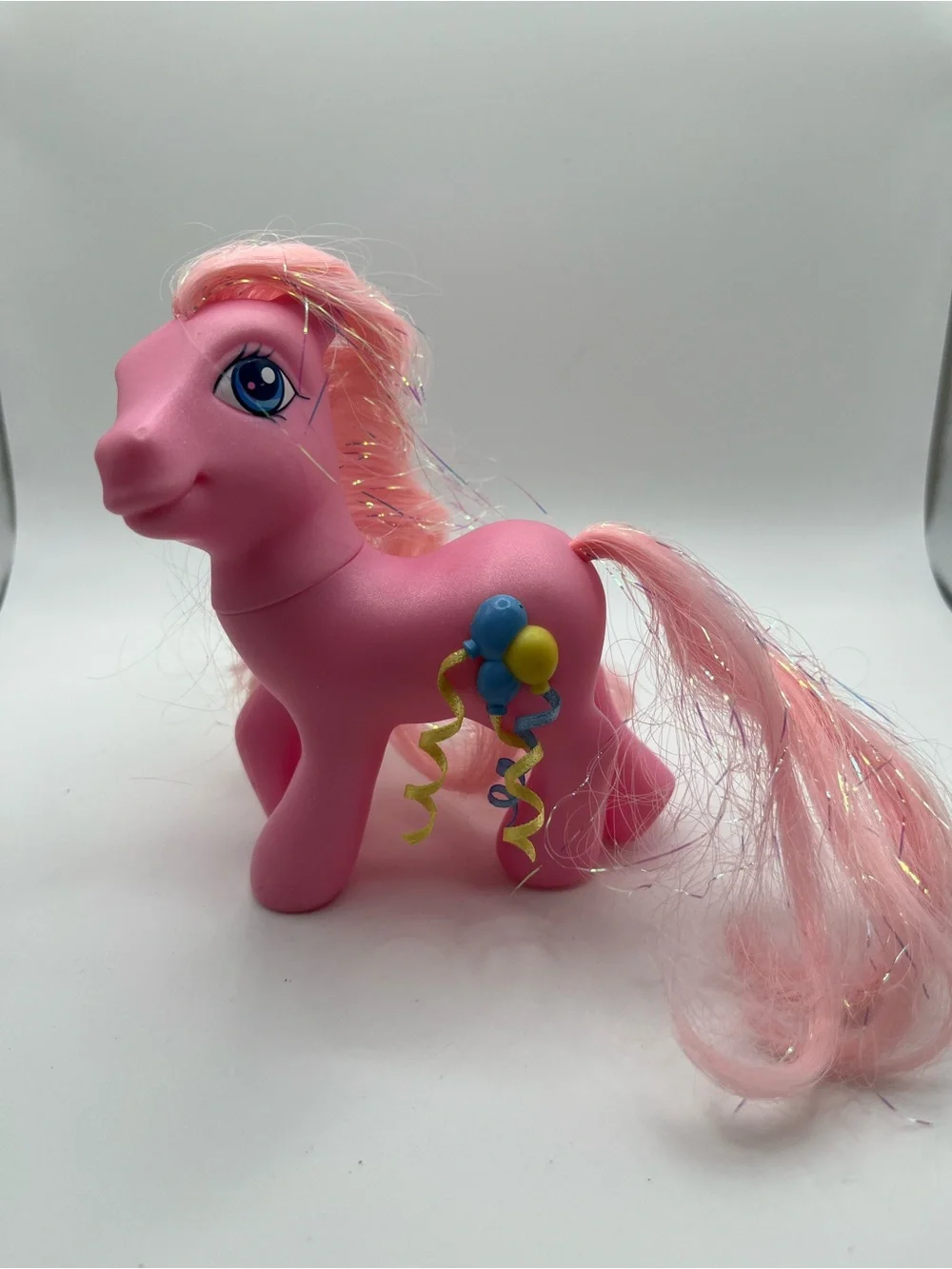 Vintage My Little Pony G3 Pinkie Pie 25th Birthday 3D Balloons 2006 Hasbro MLP